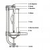 Aparat Carnati Elefant KY2006C, 3 kg, metal/inox, Vertical + 4 palnii, prindere de masa