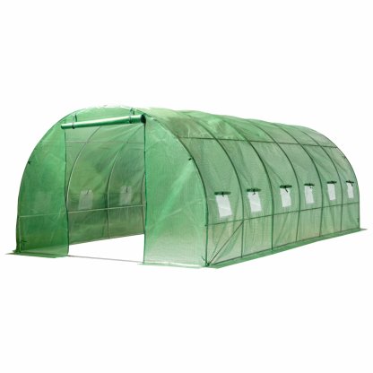 Solar / Sera de gradina 6 x 3 x 2 m, folie verde