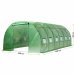 Solar / Sera de gradina 6 x 3 x 2 m, folie verde